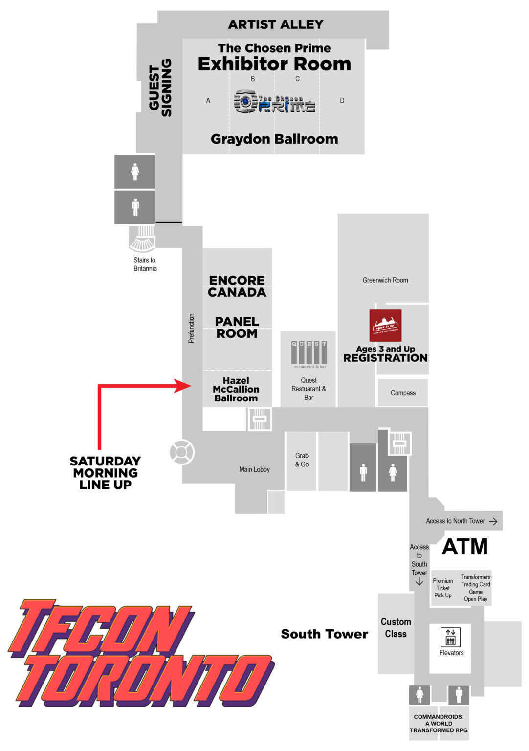 Event Schedule for TFcon Toronto 2023